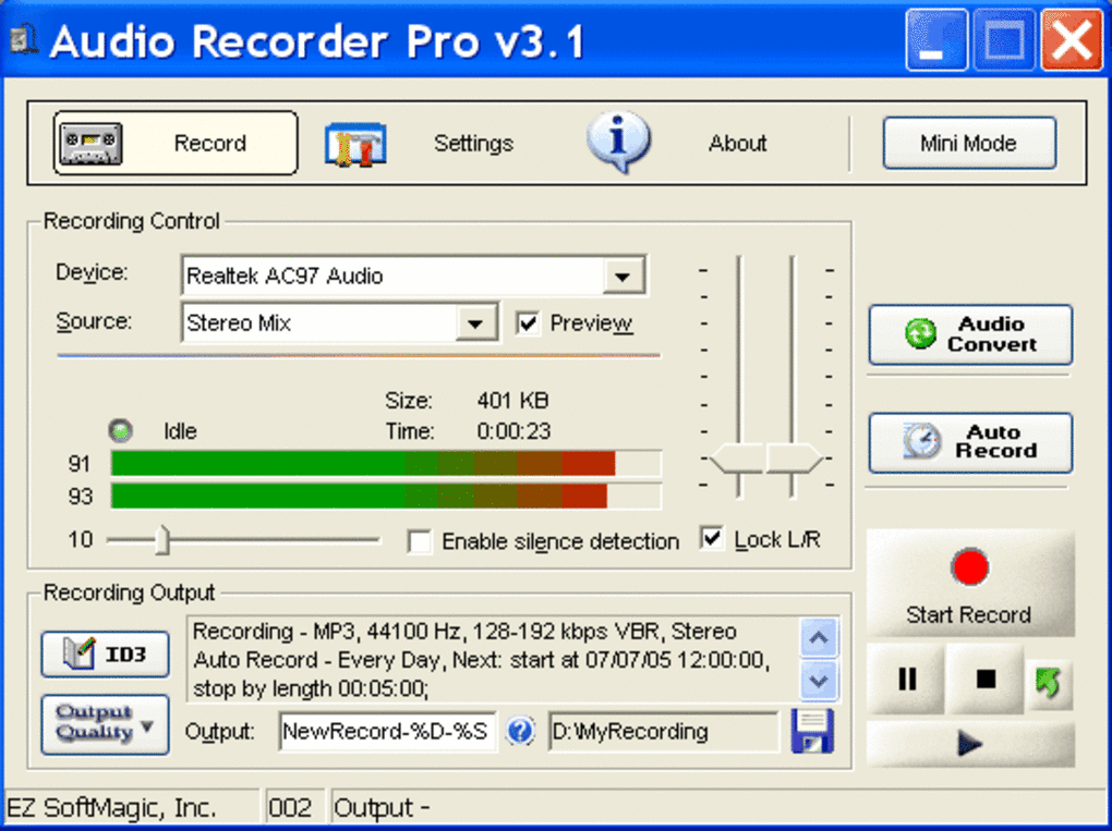 audio sound recorder free download